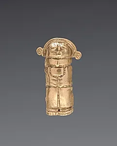 Necklace Figurine Bead by Unknown Artist