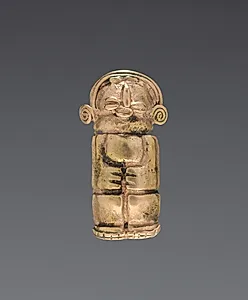 Necklace Figurine Bead by Unknown Artist