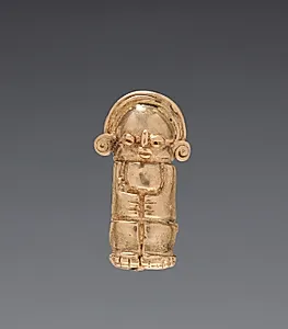 Necklace Figurine Bead by Unknown Artist