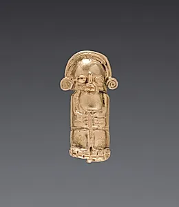 Necklace Figurine Bead by Unknown Artist