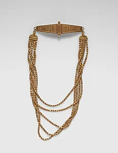 Necklace: SIRO BO MALEYA  -- (pepper-flower-garland) by Unknown Artist
