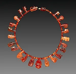 Necklace with Amulets by Unknown Artist