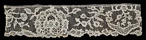 Needlepoint (Burano Point) Lace Edging by Unknown Artist
