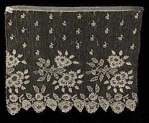 Needlepoint (Burano Point) Lace Edging by Unknown Artist