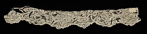 Needlepoint (Burano Point) Lace Edging by Unknown Artist
