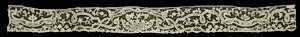 Needlepoint (Burano Point) Lace Edging by Unknown Artist