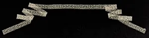 Needlepoint (Coralline Point) Lace Edging by Unknown Artist