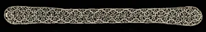 Needlepoint (Coralline Point) Lace Lappet by Unknown Artist