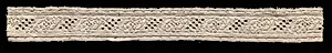 Needlepoint (Cutwork) Lace Band by Unknown Artist