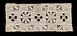 Needlepoint (Cutwork) Lace Insertion by Unknown Artist