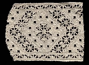 Needlepoint (Cutwork) Lace Insertion by Unknown Artist