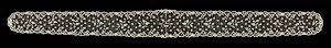 Needlepoint Lace (Argentan Lace) Lappet by Unknown Artist