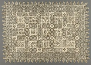 Needlepoint Lace Cloth by Unknown Artist