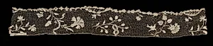 Needlepoint Lace Edging by Unknown Artist