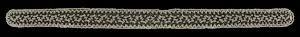 Needlepoint Lace Lappet by Unknown Artist