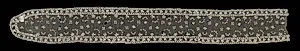 Needlepoint Lace Lappet by Unknown Artist
