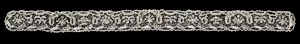 Needlepoint Lace Lappet by Unknown Artist