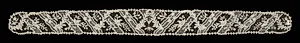 Needlepoint Lace Lappet by Unknown Artist