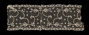Needlepoint (Point Alençon) Lace Band by Unknown Artist