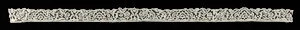 Needlepoint (Point Alençon) Lace Edging by Unknown Artist