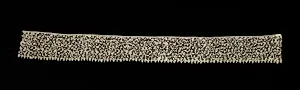 Needlepoint (Point de Niege) Lace Edging by Unknown Artist