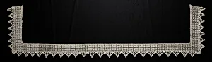 Needlepoint (Reticella) Lace Edging for Sheet by Unknown Artist