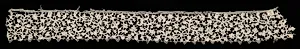 Needlepoint (Venetian Rose Point) Lace Edging by Unknown Artist