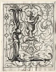 New ABC Booklet:  L by Lucas Kilian (German, 1579–1637)