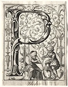 New ABC Booklet:  P by Lucas Kilian (German, 1579–1637)