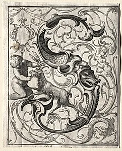 New ABC Booklet:  S by Lucas Kilian (German, 1579–1637)