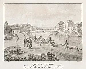 Nieder-oesterreich, Die Ferdinand Brucke in Wien