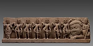 Nine Celestial Bodies (Navagraha) by Unknown Artist