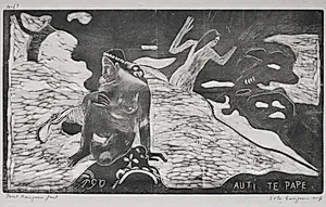 Noa Noa: Women at the River (Auti Te Pape) by Paul Gauguin (French, 1848–1903)