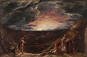 Noah:  The Eve of the Deluge by John Linnell (British, 1792–1882)