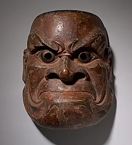 Noh Mask:  Ko-beshimi by Unknown Artist