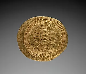 Nomisma with Constantine IX Monomachus (obverse) by Unknown Artist
