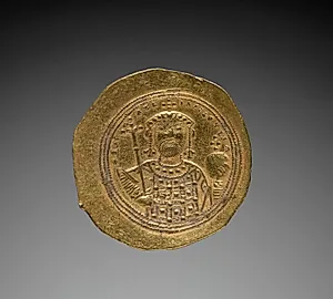 Nomisma with Constantine IX Monomachus (reverse) by Unknown Artist