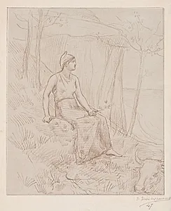 Normandy by Pierre Puvis de Chavannes (French, 1824–1898)