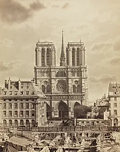 Notre Dame de Paris by Charles Soulier (French, 1840–1875)