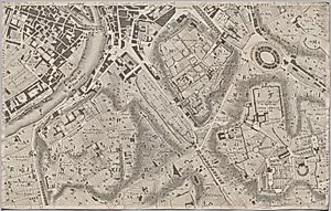 Nuova pianta di Roma data in luce da Giambattista Nolli l’anno MDCCXLVII, known as La Pianta Grande di Roma by Giovanni Battista Nolli (Italian, 1701–1756)