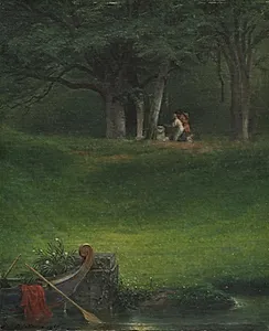 Offering to the God Pan by Paul Delaroche (French, 1797–1856)