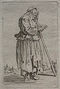 Old Beggar Woman by Unknown Artist