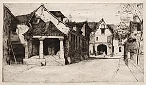 Old Museum, Beauvais by David Young Cameron (British, 1865–1945)
