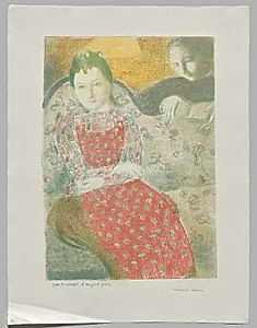 On the Pale Silver Sofa by Maurice Denis (French, 1870–1943)
