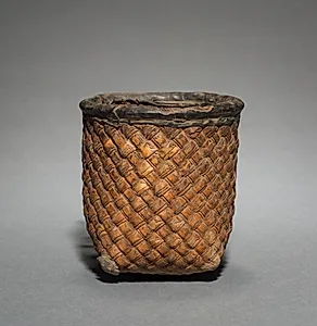 One of Ten Nesting Wedding Baskets by Unknown Artist