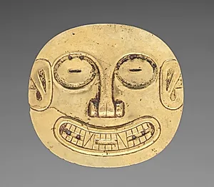 Ornament from Sitio Conte: Small Plaque by Unknown Artist