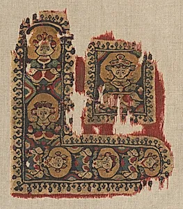 Ornament (Gammadion and Segmentum) from a Tunic by Unknown Artist