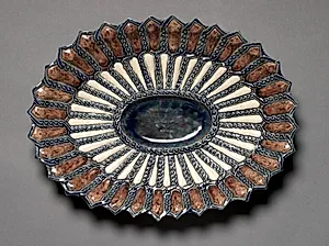 Oval Dish by Bernard Palissy (French, 1510–1589)