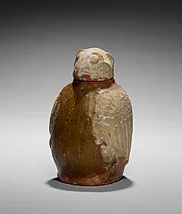 Owl-shaped Jar by Unknown Artist