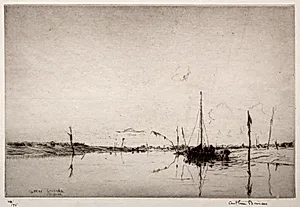 Oyster Grounds by Arthur John Trevor Briscoe (British, 1873–1943)
